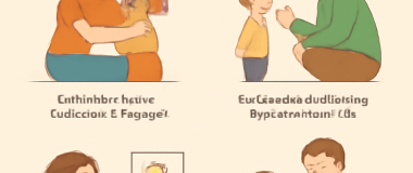 Självlysande futuristisk stadssilhuett med neonljus under natthimmel.